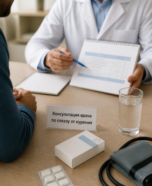 Консультация врача по отказу от курения для взрослых в Курганинске